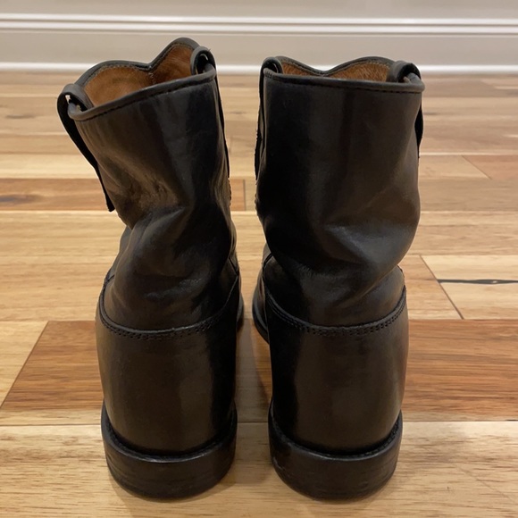 Isabel Marant Black Leather Crisi boots - Picture 7 of 14